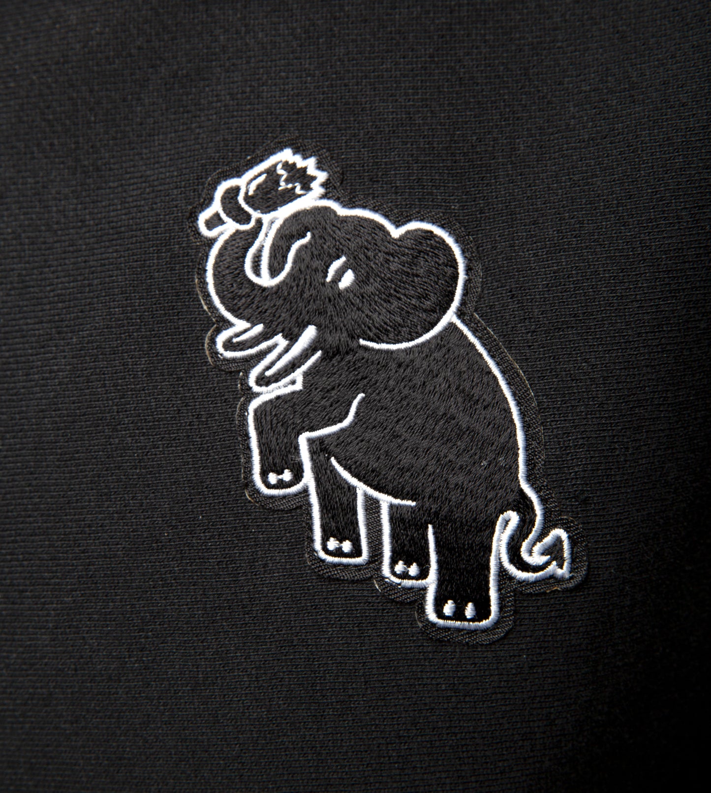 Black crewneck