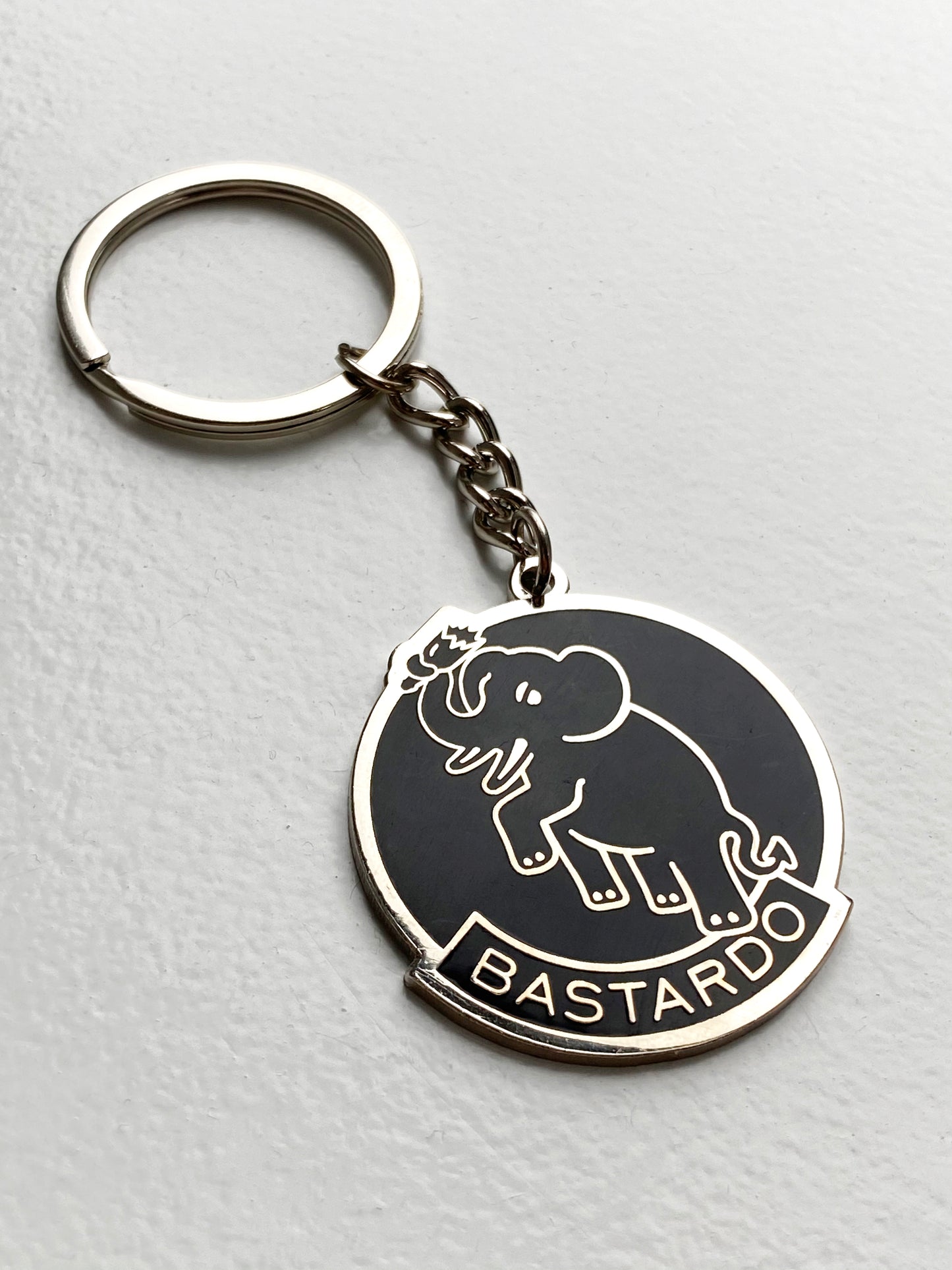 Black Bastardo Hooligan Keychain
